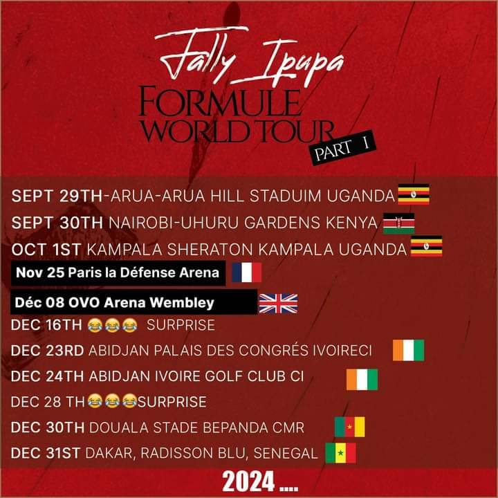 Fally Ipupa Formule World Tour Part 1