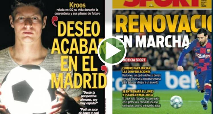Les Unes des journaux espagnols du weekend  Kribios Universal