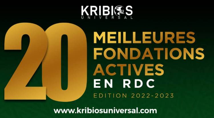 20 Meilleures Fondations Actives au Congo-Kinshasa en 2022-2023 
