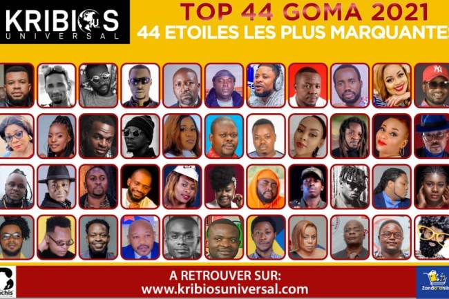 44 Étoiles les plus marquantes de l'année 2021 en ville de Goma