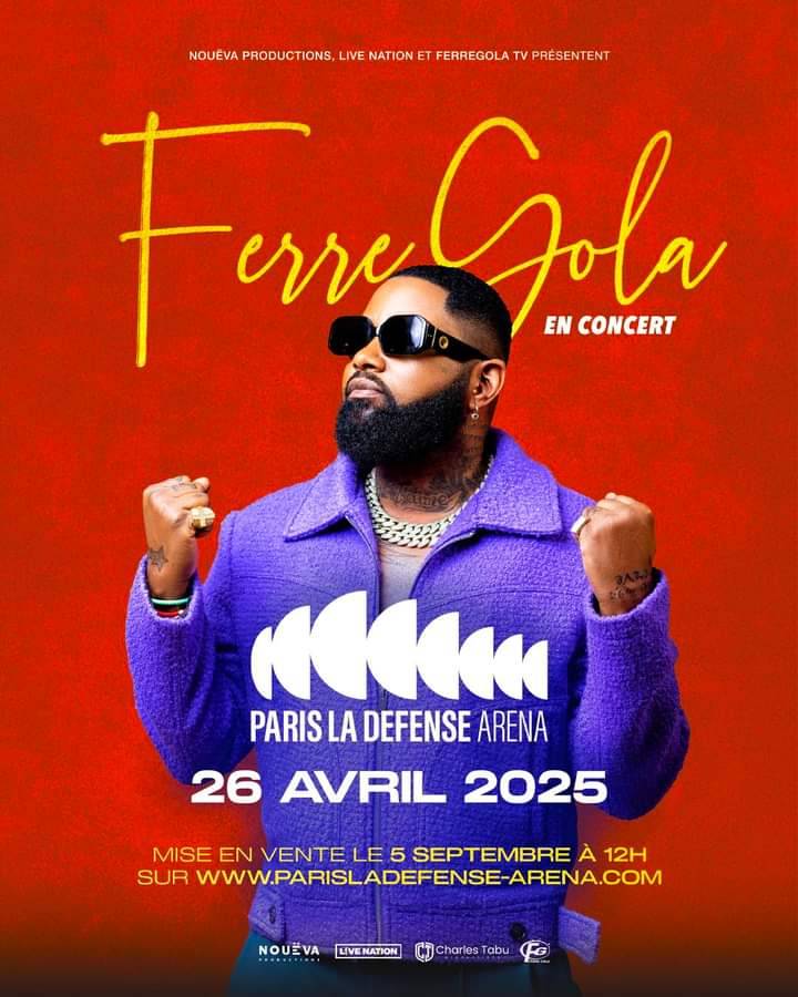 Ferre Gola Paris La Défense Arena 