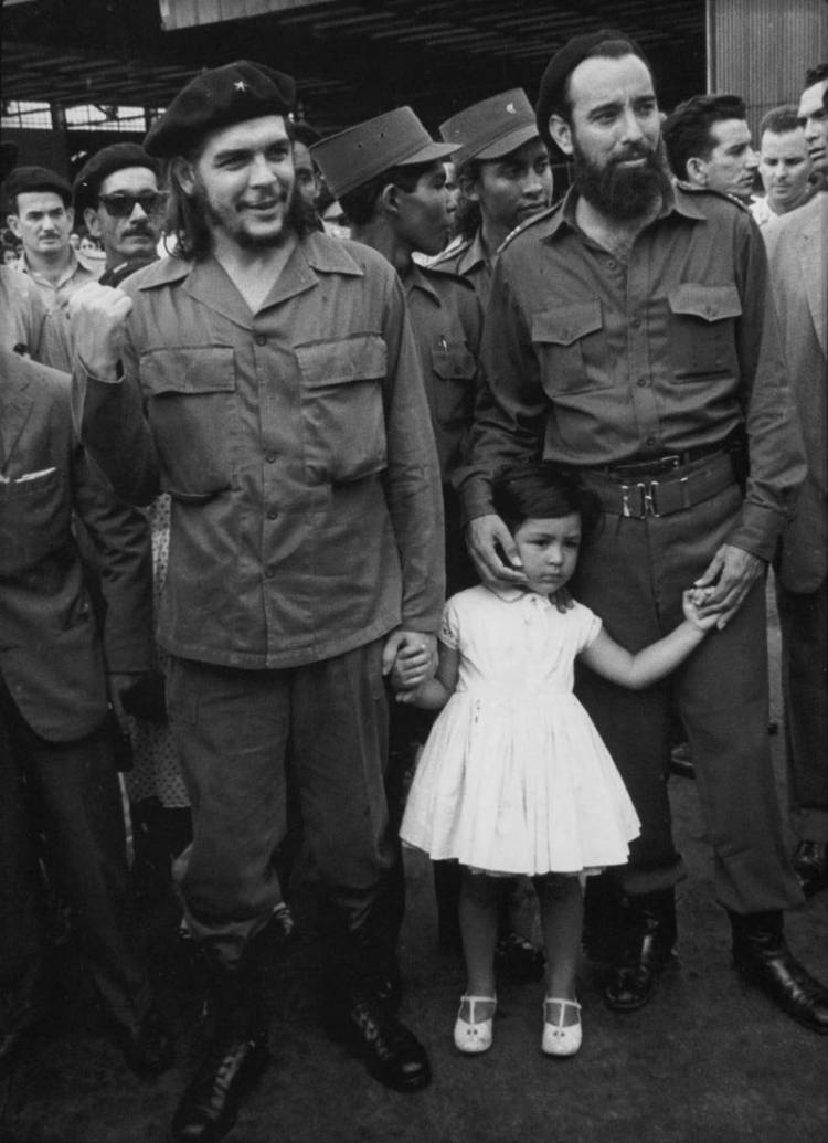 Che Guevara et sa fille Hilda Beatriz Guevara 