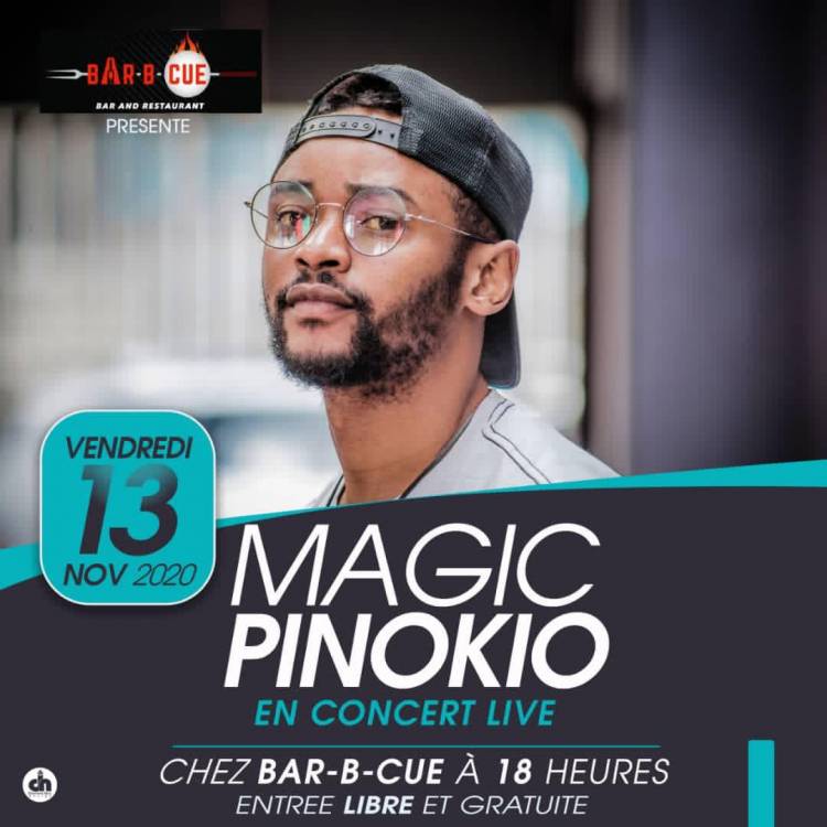 Magic Pinokio livre un concert chez Bar-Be-Cue à Goma