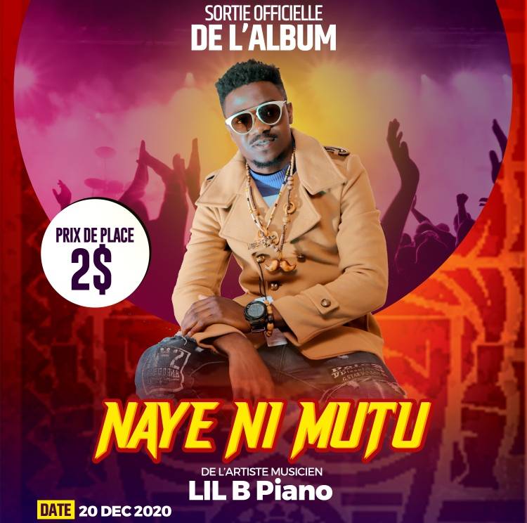 L'artiste Lil B Piano lance son album le 20 décembre Chez Belazik à Goma