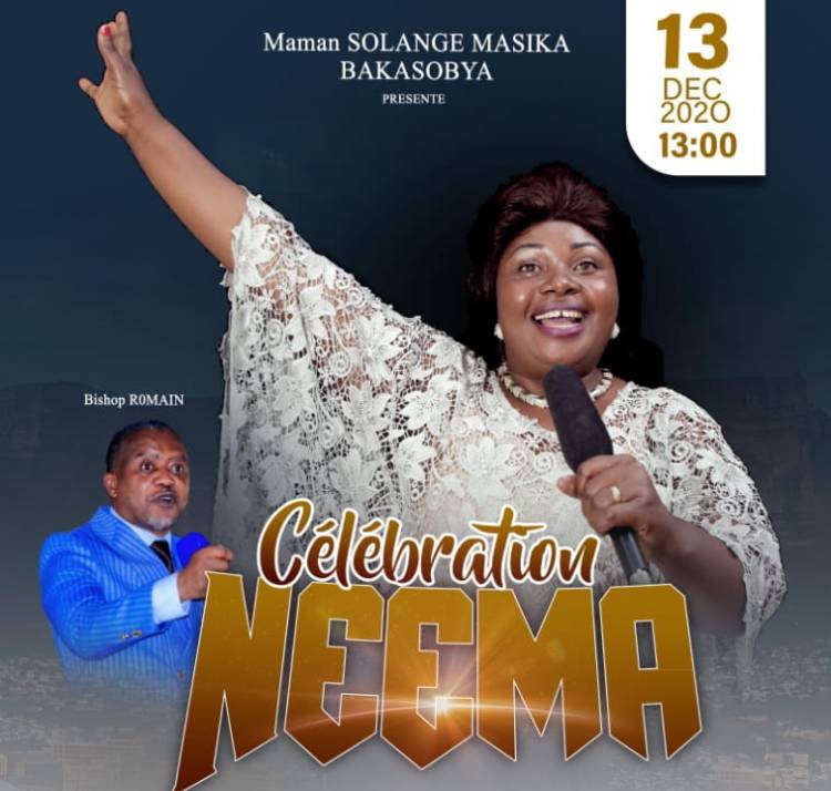 Célébration Neema: Célébrons la grâce de Dieu avec l'artiste Solange MASIKA