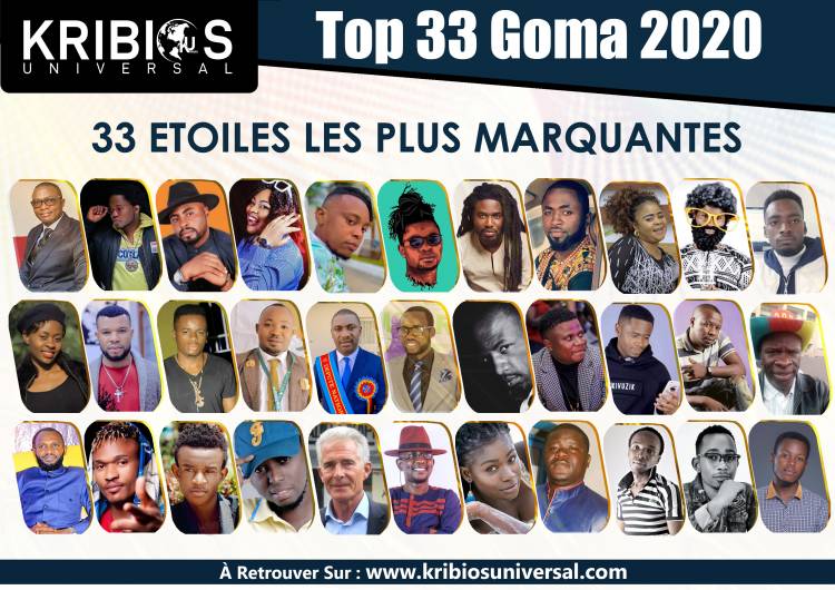 Les 33 Étoiles les plus marquantes de l'année 2020 à Goma