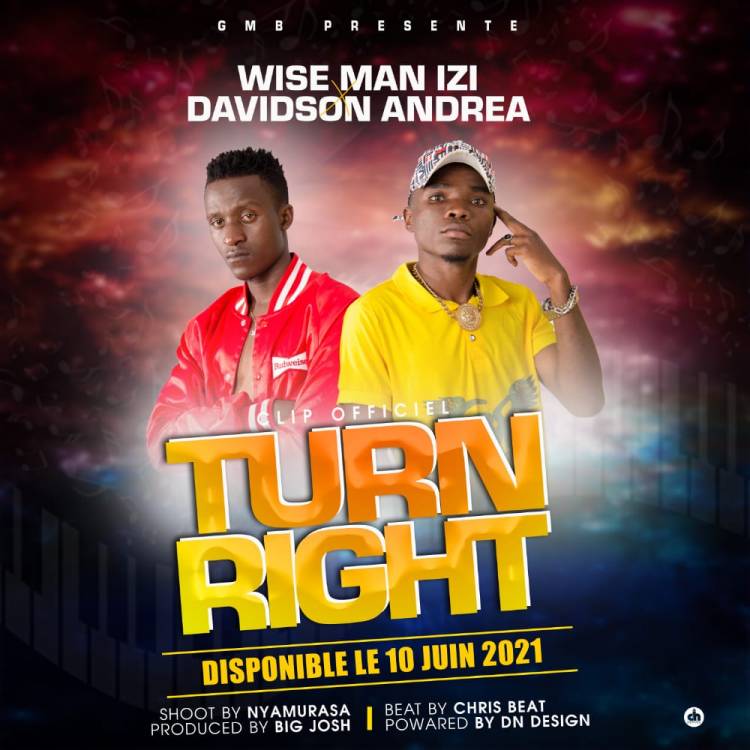Découvrez la chanson  "Turn Right" de l'artiste Wise Man Izi ft. Davidson Andrea