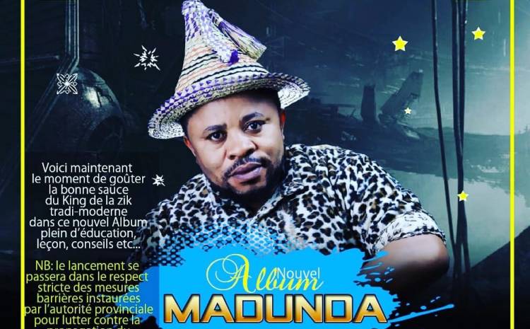 L'artiste légendaire du Kivu, Fabrice Mumpfiritsa lance "Madunda" son nouvel album