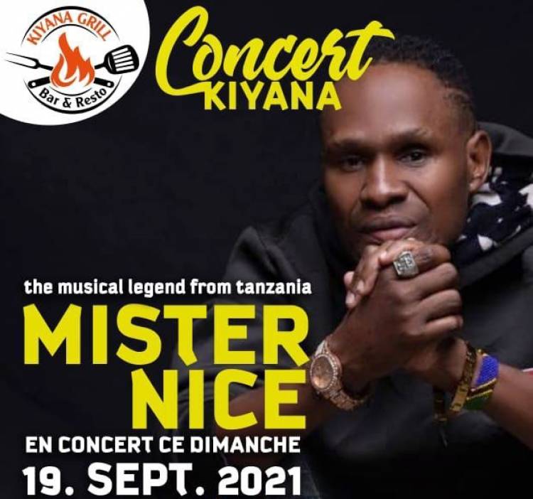 Mr Nice en concert au Resto-Bar Kiyana Grill à Goma