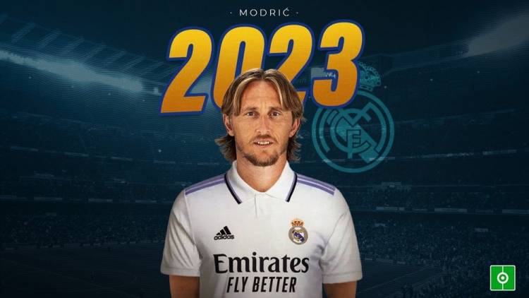 C'est Officiel ! Modric prolonge une année supplémentaire au Real Madrid