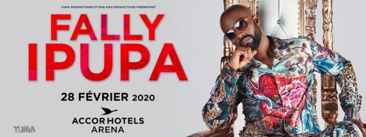 Fally Ipupa s'annonce à Bercy "Accor Hôtels Arena" pour 2020 !