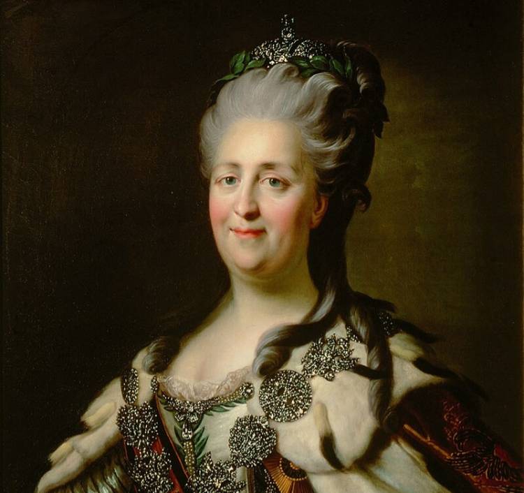 Catherine 2 ou La Grande Catherine, femme derrière le coup d'État contre son mari pour se faire proclamer impératrice et autocrate de toutes les Russies