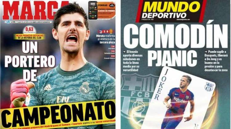 Les Unes des journaux sportifs espagnols de ce Week-end 4 juillet
