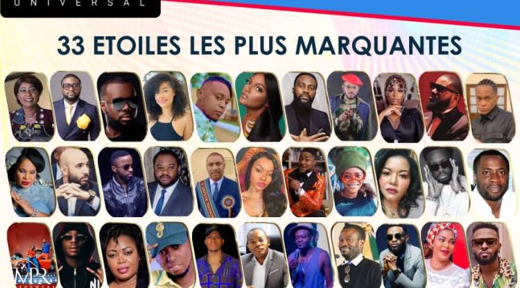 33 Étoiles les plus marquantes de l'année 2020 en RDC 