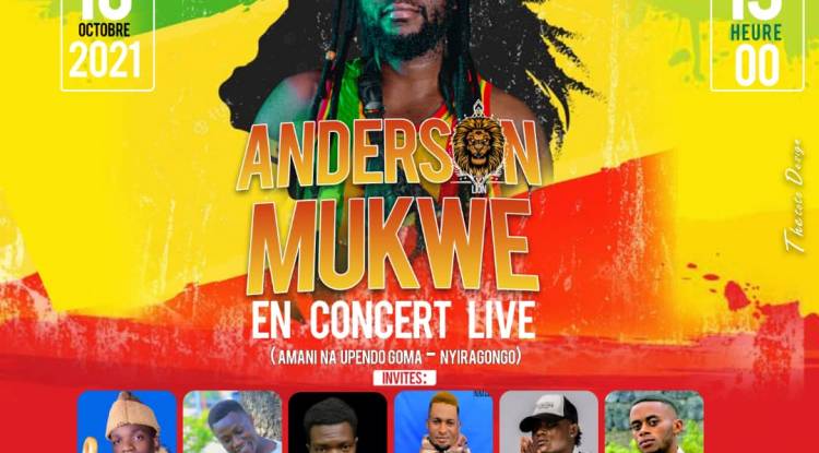 Reggae Inspiration Show : Anderson Mukwe et 6 autres artistes pour un show au nom de la paix et la cohabitation pacifique !