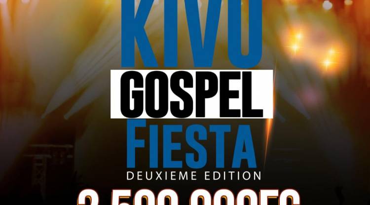 Kivu Gospel Fiesta : Voici les détails pour participer à cette 2ème édition