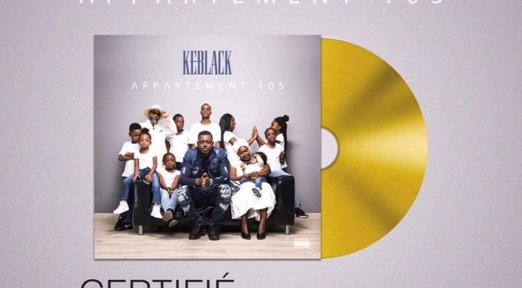 Appartement 105, l'album de KeBlack est certifié disque d'or !