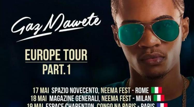 Gaz Mawete Europe Tour Part 1: 2 Pays, 4 dates !