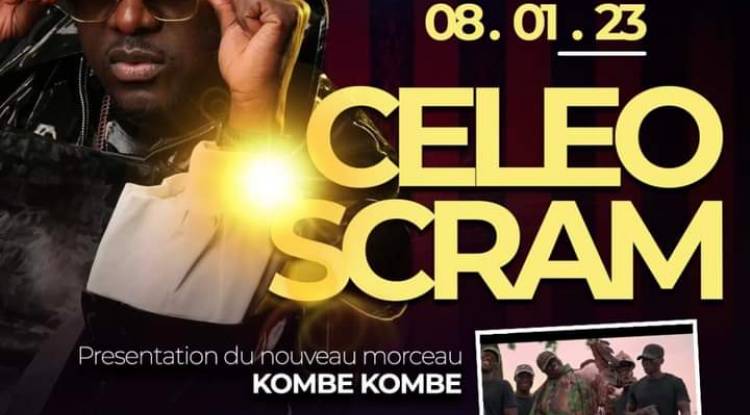 Celeo Scram à Bruxelles pour présenter son opus «Kombe Kombe»