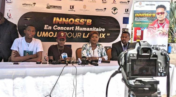 Innoss'B en double concert à Goma: La grande partie du fonds pour les centres des démunis