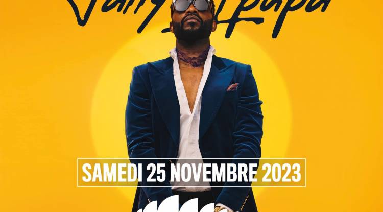 Fally Ipupa à Paris La Défense Arena en Novembre 2023