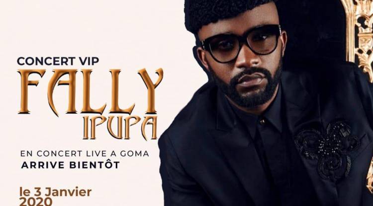 Fally Ipupa fait un come-back à Goma en double concert