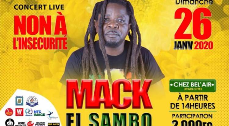 Mack El Sambo fête un double événement à Goma en disant non à l'insécurité !