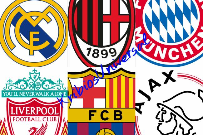 Top 5 de clubs les plus titrés en Ligue des champions UEFA