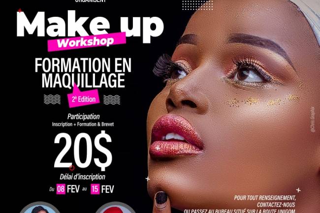 Make Up Workshop: Miradie Group ouvre ses portes pour une nouvelle formation en maquillage à Goma