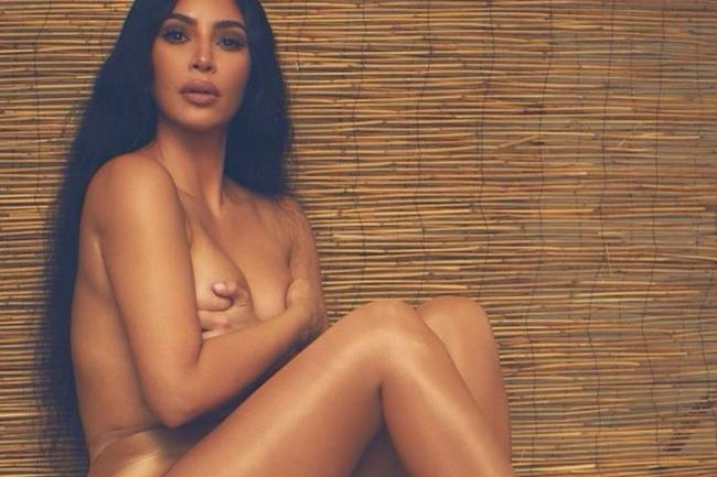 En tenue d'Ève, Kim Kardashian a affolée la toile avec cette image !