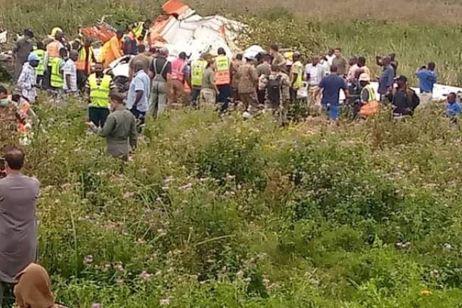 Crash d'avion près de l'aéroport de Kavumu à Bukavu