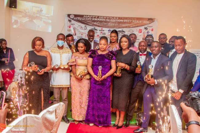 Actu Stars Awards 4ème édition : Voici tous les lauréats des personnalités qui font la fierté de la RDCongo