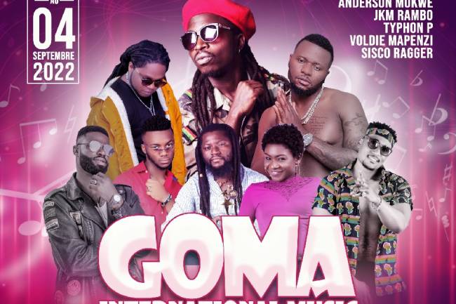 Goma International Music Festival : Deux jours de show pour 15 artistes au stade Afia