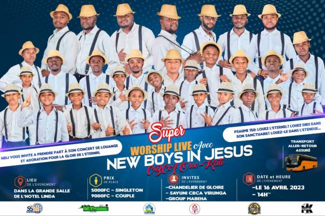 La Chorale NBIJ "New Boys In Jesus" en concert à l'hôtel Linda