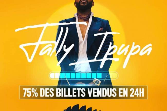 Fally Ipupa à Paris La Défense Arena : 75 Pourcents des billets vendus