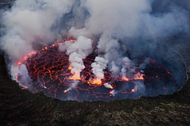 Le niveau d’alerte du volcan Nyiragongo reste jaune (OVG)