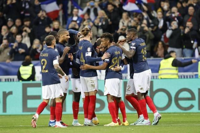 Une pluie de buts, un record, 14 buts pour l'équipe de France face à Gibraltar
