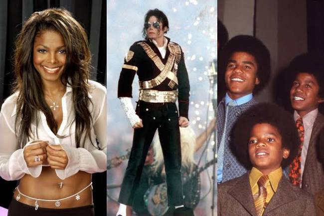 Les Jacksons, la célèbre famille américaine œuvrant généralement dans l'industrie musicale et autres arts
