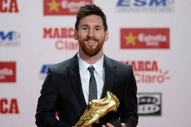 La légende du FC Barcelone, Lionel Messi remporte son sixième Soulier d’or
